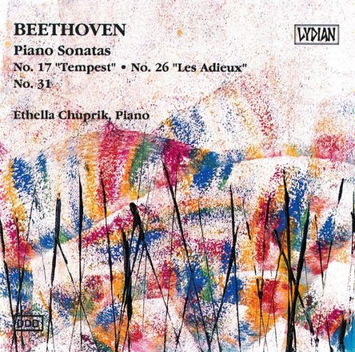 Ludwig van Beethoven –  Ethella Chuprik - Piano Sonatas No. 17 "Tempest" - No. 26 "Les Adieux" - No. 31 (CD, Comp) (Near Mint (NM or M-))