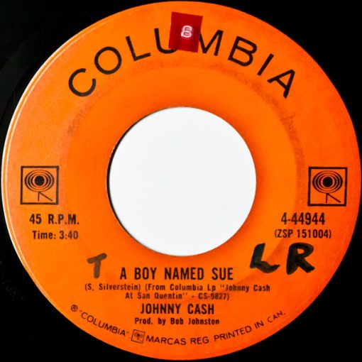 Johnny Cash - A Boy Named Sue (7") (Near Mint (NM or M-))