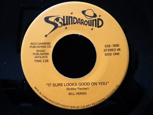 Bill Hersh - It Sure Looks Good On You / Tomorrow Baby's Gone (7", Single) (Very Good Plus (VG+))