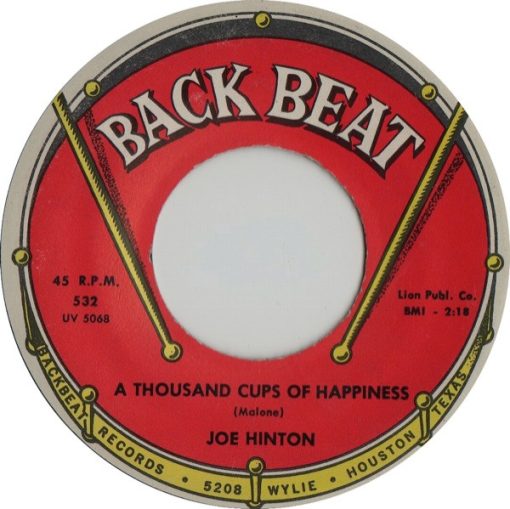 Joe Hinton (2) - A Thousand Cups Of Happiness / If You Love Me (7", Single) (Very Good Plus (VG+))