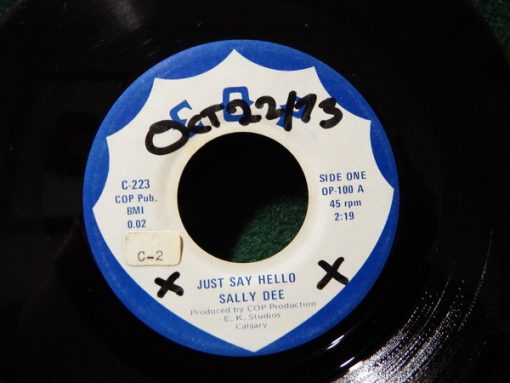 Sally Dee (2), Cal Cavendish - Just Say Hello / Government Inspected (7", Single) (Very Good Plus (VG+))