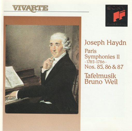 Joseph Haydn, Tafelmusik Baroque Orchestra, Bruno Weil - Paris Symphonies II - 1785-1786 - Nos. 85, 86 & 87 (CD, Album, SBM) (Near Mint (NM or M-))