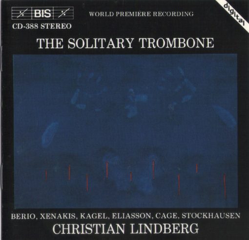 Christian Lindberg - The Solitary Trombone (CD, Album) (Near Mint (NM or M-))