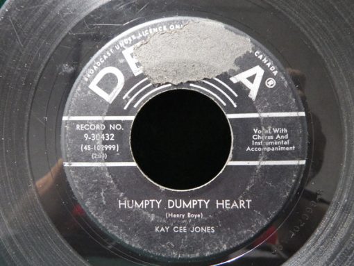 Kay Cee Jones - Humpty Dumpty Heart / Happy, Happy Birthday Baby (7") (Good Plus (G+))