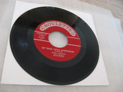 Sarah Vaughan - My Dear Little Sweetheart (7", Single) (Near Mint (NM or M-))