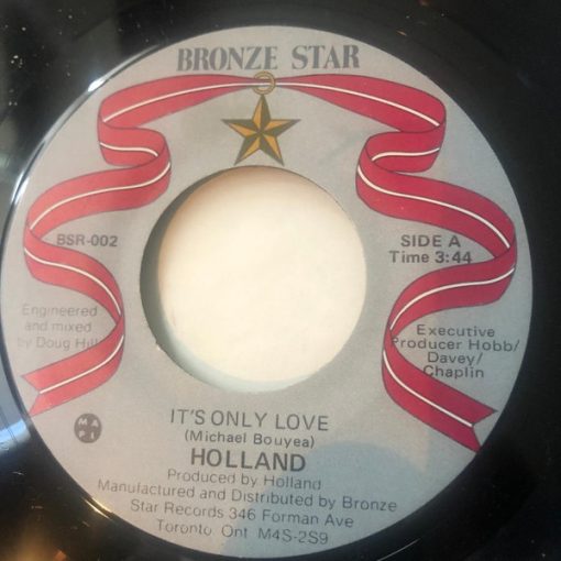 Michael Holland (3) - It's Only Love (7") (Near Mint (NM or M-))