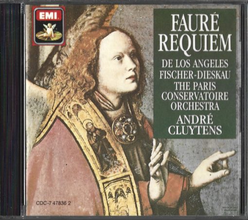 Gabriel Fauré, Victoria De Los Angeles, Dietrich Fischer-Dieskau, Orchestre De La Société Des Concerts Du Conservatoire, André Cluytens - Requiem (CD, Album, RE, RM) (Near Mint (NM or M-))