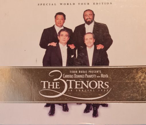 José Carreras - Placido Domingo - Luciano Pavarotti With Zubin Mehta - The 3 Tenors In Concert 1994 (CD, Album, S/Edition, 24 ) (Near Mint (NM or M-))