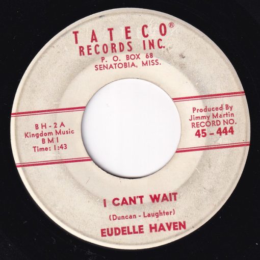 Eudelle Haven - I Can't Wait / Sympathy (7") (Near Mint (NM or M-))