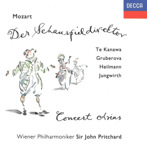 Wolfgang Amadeus Mozart, Wiener Philharmoniker, John Pritchard - Der Schauspieldirektor / Concert Arias (CD, Album) (Near Mint (NM or M-))