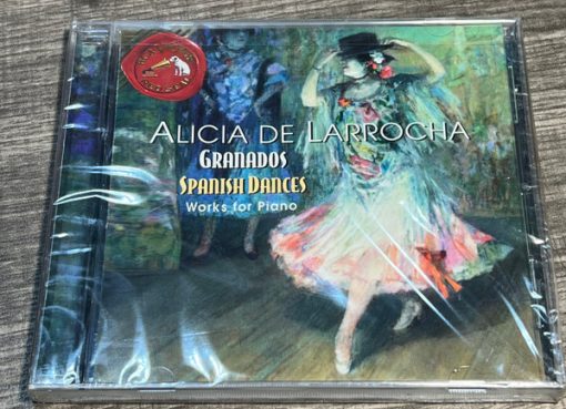 Alicia de Larrocha - Enrique Granados - Spanish Dances (Works For Piano) (CD, Album, Club) (Near Mint (NM or M-))