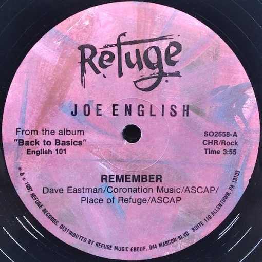 Joe English - Remember / Hot Fire (12", Single) (Mint (M))