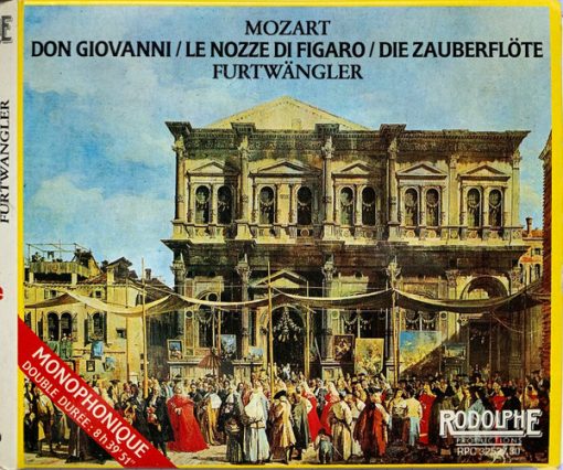 Wolfgang Amadeus Mozart, Wilhelm Furtwängler - Don Giovanni / Le Nozze Di Figaro / Die Zauberflöte (4xCD, Mono + Box) (Near Mint (NM or M-))