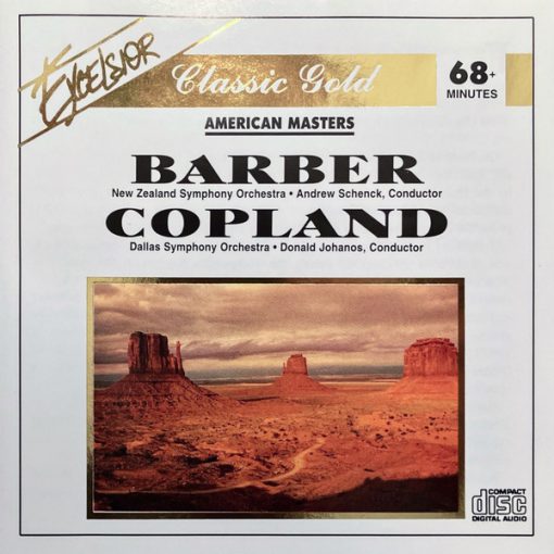 Samuel Barber · Aaron Copland - American Masters (CD, Comp) (Near Mint (NM or M-)) - Image 2