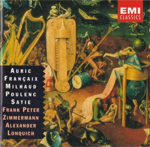 Georges Auric, Jean Françaix, Darius Milhaud, Francis Poulenc, Erik Satie - Frank Peter Zimmermann, Alexander Lonquich - Works For Violin And Piano (CD) (Near Mint (NM or M-))