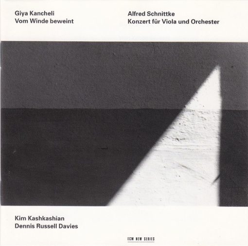 Giya Kancheli / Alfred Schnittke - Kim Kashkashian, Dennis Russell Davies - Vom Winde Beweint / Konzert Für Viola Und Orchester (CD, Album) (Near Mint (NM or M-))