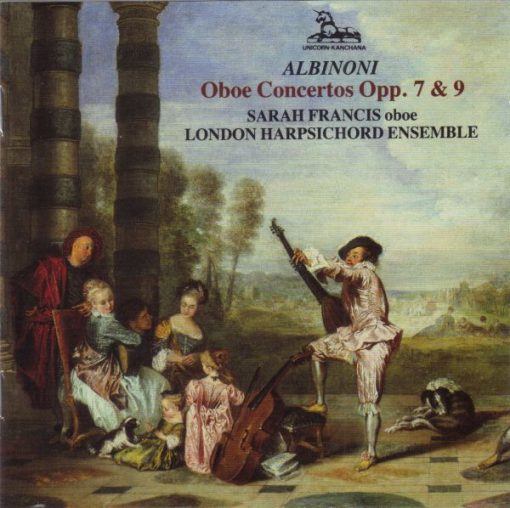 Tomaso Albinoni, Sarah Francis, London Harpsichord Ensemble - Oboe Concertos Opp. 7 & 9 (CD, Album) (Near Mint (NM or M-))