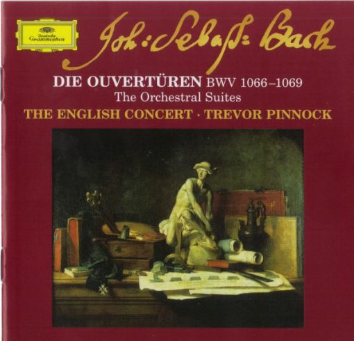 Johann Sebastian Bach, The English Concert, Trevor Pinnock - Die Ouvertüren BWV 1066-1069 (The Orchestral Suites) (CD, Comp) (Near Mint (NM or M-))