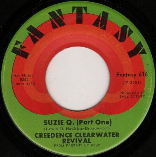 Creedence Clearwater Revival - Suzie Q. (7", Single) (Near Mint (NM or M-))