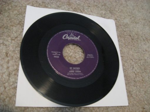 Laurie London With Geoff Love & His Orchestra And The Rita Williams Singers - My Mother (7", Single) (Very Good Plus (VG+))