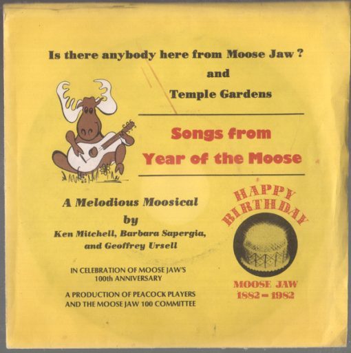 Ken Mitchell (12), Barbara Ursell And Geoffrey Ursell - Songs From The Year Of The Moose (7", Single) (Near Mint (NM or M-))