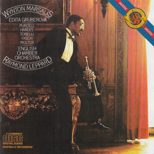 Wynton Marsalis, Edita Gruberova, English Chamber Orchestra, Raymond Leppard, Henry Purcell, Georg Friedrich Händel, Giuseppe Torelli, Johann Friedrich Fasch, Johann Melchior Molter - Wynton Marsalis Plays Handel, Purcell, Torelli, Fasch, Molter (CD, Album) (Near Mint (NM or M-))