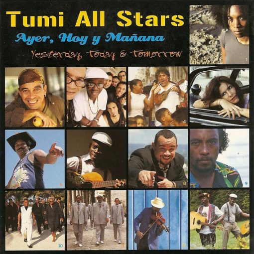 Various - Tumi All Stars / Ayer, Hoy Y Mañana (CD, Comp, Promo, RE) (Near Mint (NM or M-))