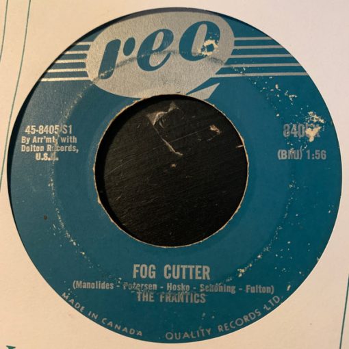 The Frantics - Fog Cutter (7", Single) (Very Good Plus (VG+))