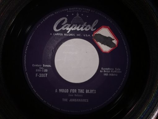 The Jordanaires - A Mood For The Blues (7") (Very Good Plus (VG+))