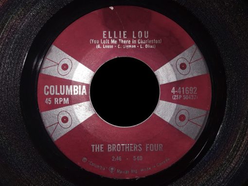 The Brothers Four - Ellie Lou / My Tani (7") (Very Good Plus (VG+))