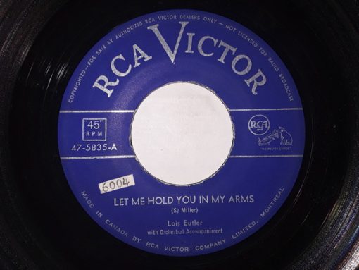 Lois Butler - Let Me Hold You In My Arms / My Heart Cries (7", Single) (Very Good (VG))