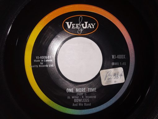 Bowlegs And His Band - One More Time (7") (Very Good Plus (VG+))