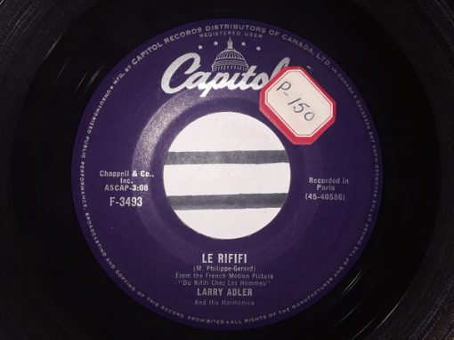 Larry Adler - Le Rififi / La Soupe A La Grimace (7", Single) (Very Good Plus (VG+))