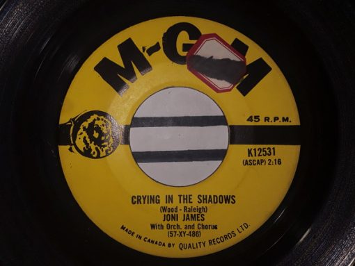 Joni James - Crying In The Shadows / Day Dreaming (7") (Very Good Plus (VG+))