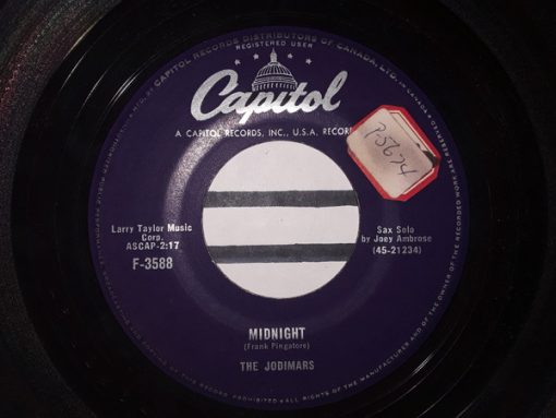 The Jodimars - Midnight / Clarabella (7") (Very Good Plus (VG+))