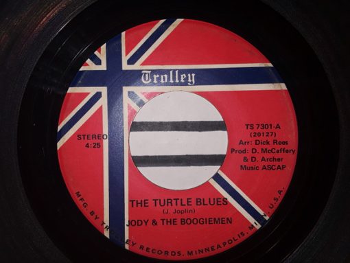 Jody & The Boogiemen - The Turtle Blues / And I Love Him (7") (Very Good (VG))