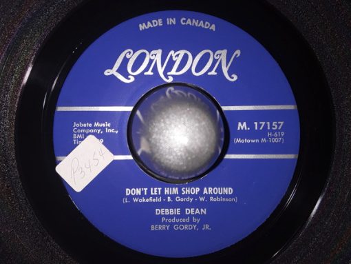 Debbie Dean - Don't Let Him Shop Around / A New Girl (7", Single) (Very Good Plus (VG+))