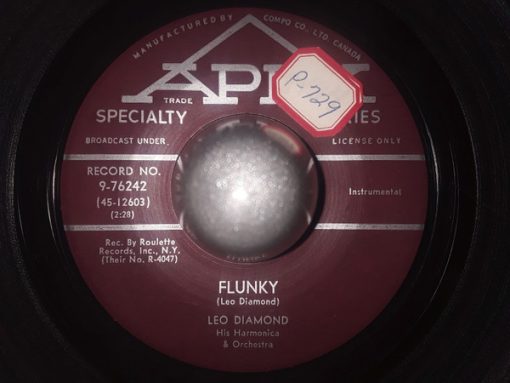 Leo Diamond And His Orchestra - Flunky / Te Amo (7", Single) (Fair (F))