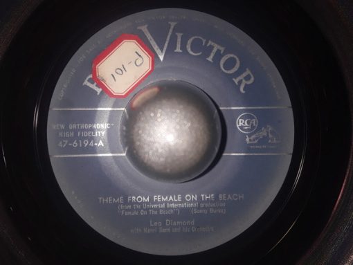 Leo Diamond - Theme From Female On The Beach / Destiny (7", Single) (Very Good Plus (VG+))