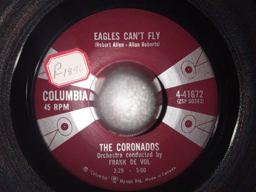 The Coronados - Eagles Can't Fly / Take My Hand (7") (Very Good Plus (VG+))