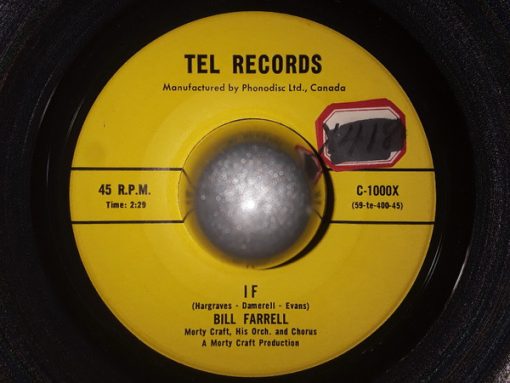 Bill Farrell - If / You Were Only Fooling (7") (Near Mint (NM or M-))