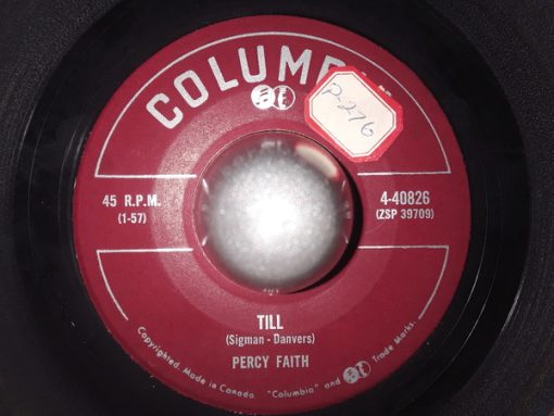 Percy Faith - Till (7", Single) (Near Mint (NM or M-))