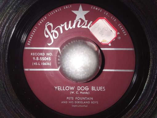 Pete Fountain And His Dixieland Boys - Yellow Dog Blues / Tailgate Blues (7", Single, Mono) (Very Good (VG))