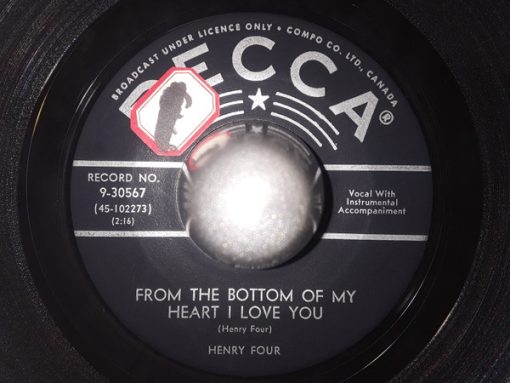 Henry Four - From The Bottom Of My Heart I Love You (7") (Very Good Plus (VG+))