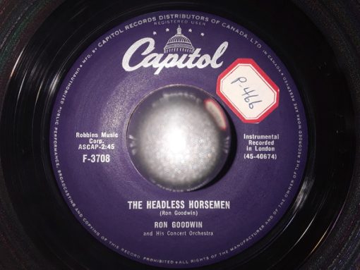 Ron Goodwin And His Orchestra - The Headless Horsemen / When I Fall In Love (7") (Very Good (VG))