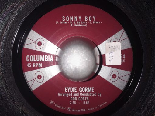 Eydie Gormé - Sonny Boy / Yes My Darling Daughter (7") (Very Good Plus (VG+))