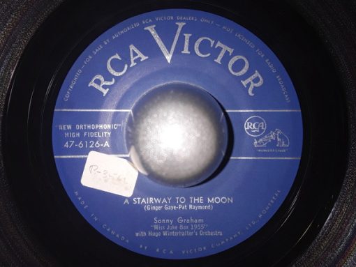 Sonny Graham - A Stairway To The Moon / I Don’t See Me In Your Eyes Anymore (7") (Very Good Plus (VG+))