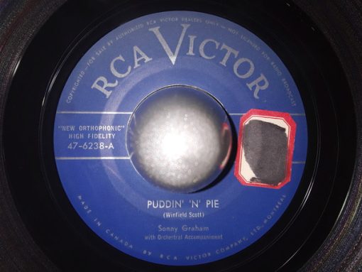 Sonny Graham - Puddin' 'N' Pie / I Want To Love You (7") (Very Good Plus (VG+))