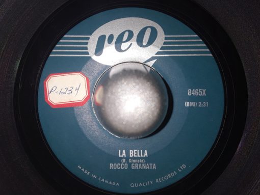 Rocco Granata Und Sein Orchester - La Bella (7", Single) (Very Good Plus (VG+))