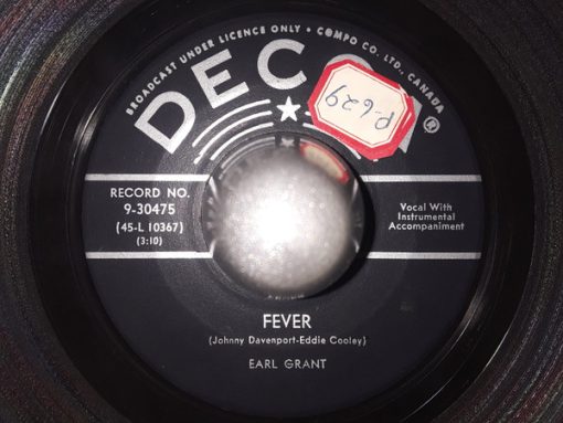 Earl Grant - Fever / Malaguena (7", Single) (Very Good Plus (VG+))